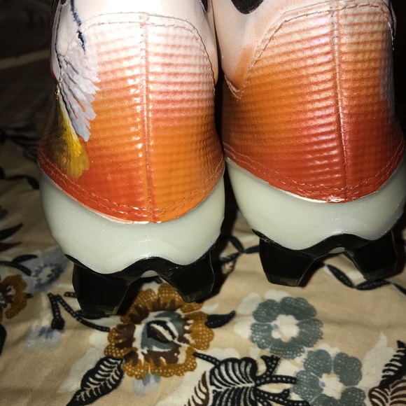 Custom cleats by Adidas hand painted brand new size men’s 12 never been used - Picture 5 of 10